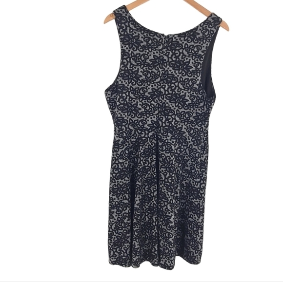 41‎ Hawthorn Scoop Neck Floral Lace over Dress Women's Sz XL Sleeveless - Picture 5 of 5